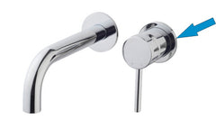 Caral rosette collar single-lever basin mixer 65 mm chrome