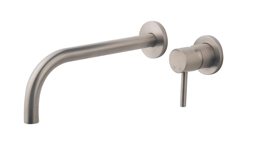 Slim Twenty single-lever basin mixer trim kit brushed steel