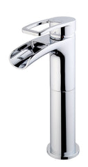 Alegra Waterfall Tall Basin Mixer Chrome
