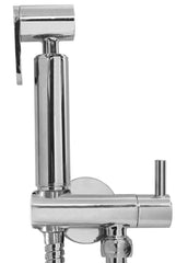 Bidetset met handdouche en doucheslang chroom