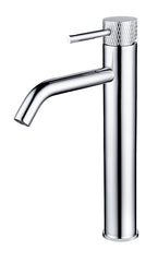 Ribbd XL basin mixer tall chrome