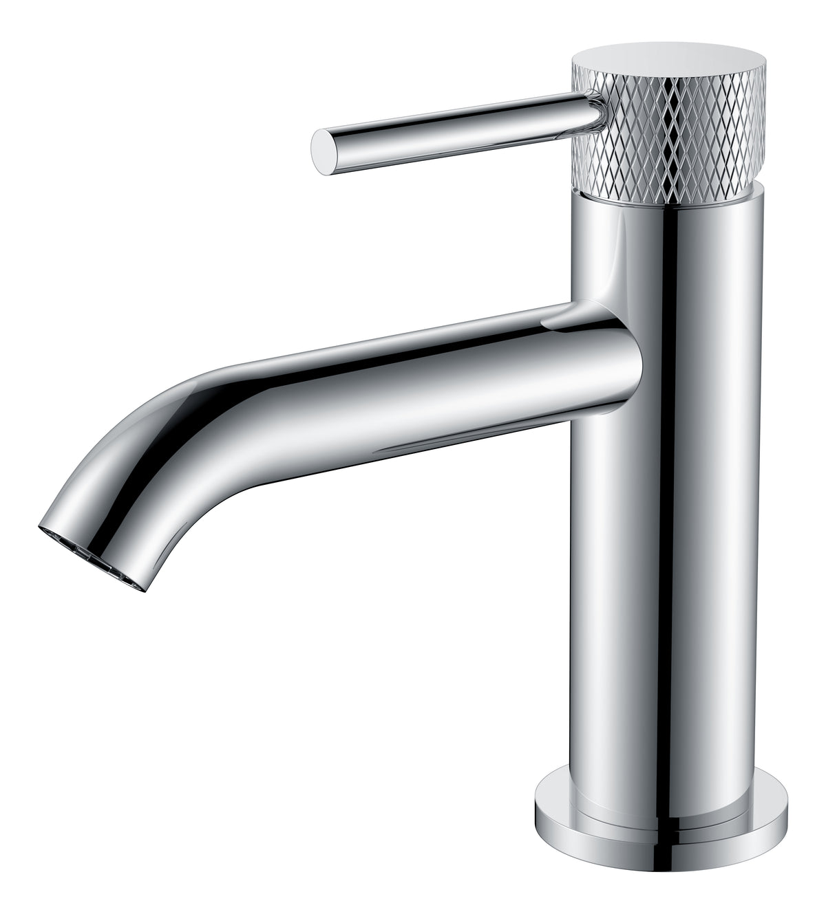 Ribbd fonteinkraan 1/2" chroom