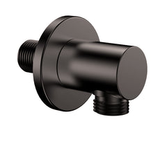 UniMatch wall outlet bend round 1/2" gunmetal PVD