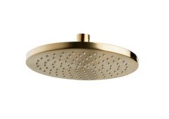 UniMatch Shower head round 20 x 1.2 cm brushed brass PVD