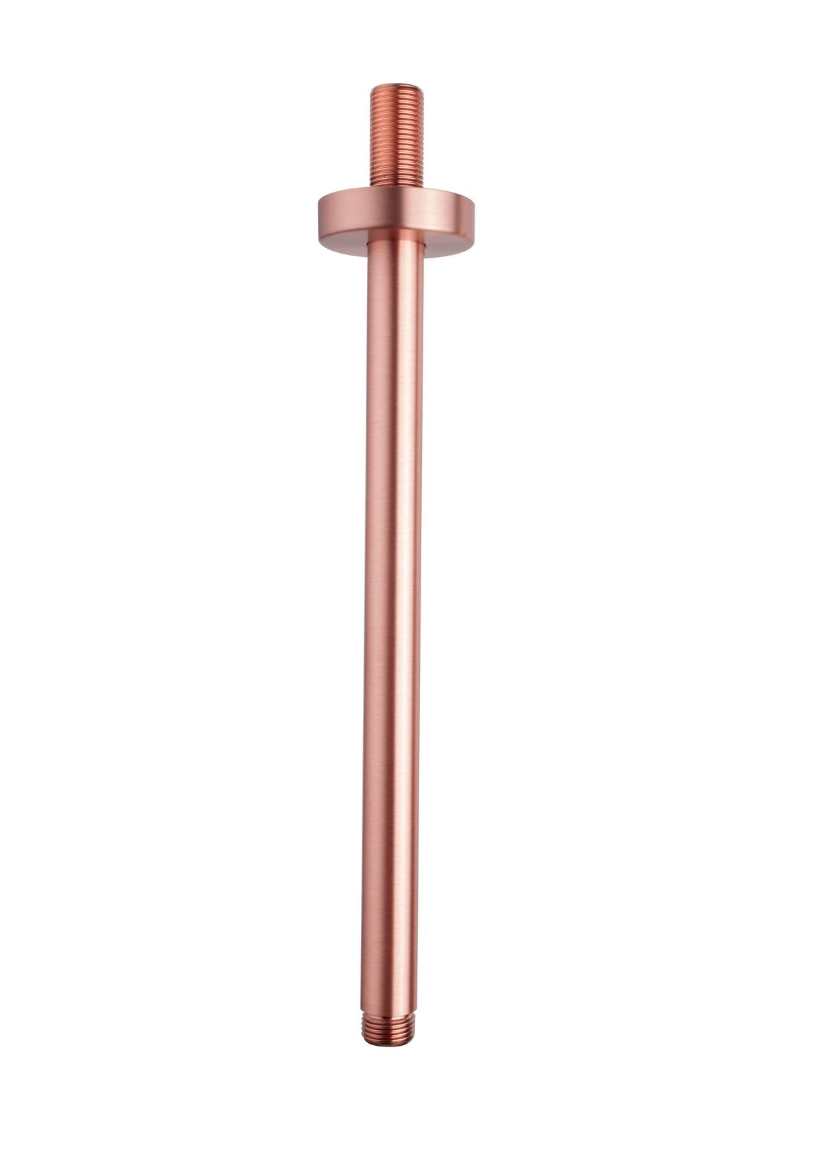 UniMatch Ceiling Mount Shower Arm 30 cm Brushed Copper
