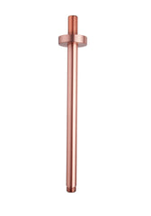UniMatch Ceiling Mount Shower Arm 30 cm Brushed Copper