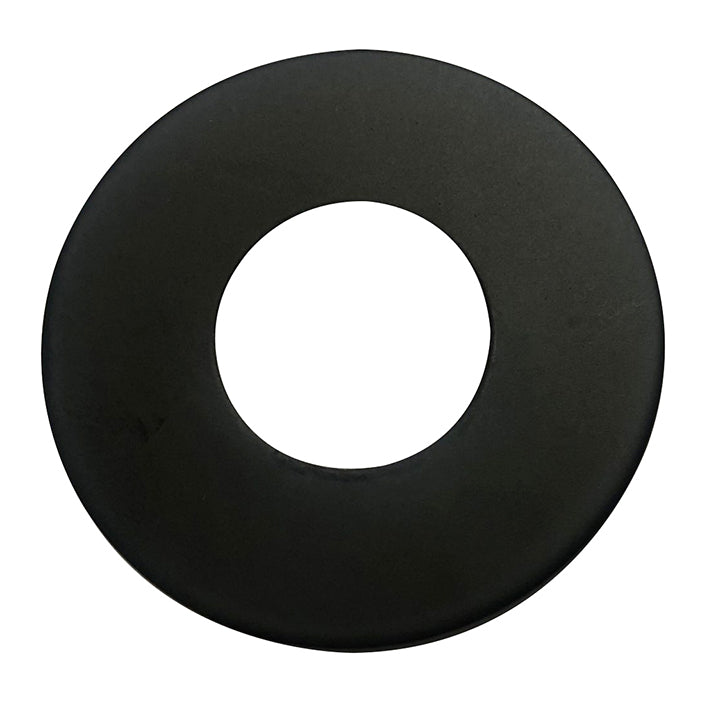 Metro rose for fountain tap with wall mount matt black