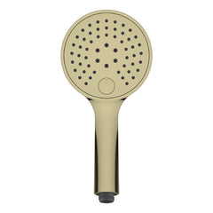 UniMatch handdouche 3 standen Ø 12 cm geborsteld messing PVD