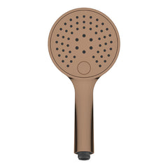 UniMatch handdouche 3 standen Ø 12 cm geborsteld brons koper PVD