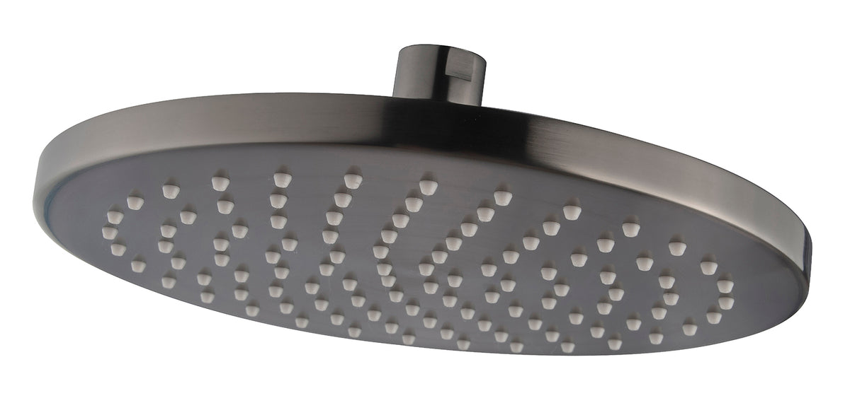 UniMatch hoofddouche rond 20 x 1,2 cm gunmetal PVD