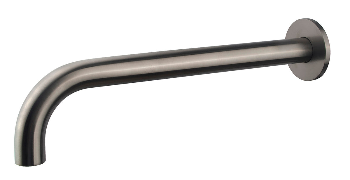 Caral baduitloop rond 30 cm 1/2'' gunmetal PVD