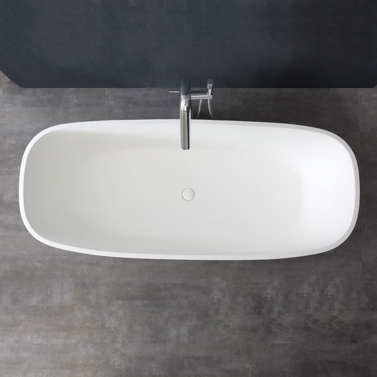 StoneArt Vrijstaand Badkuip BS-528 - mat wit - 175x75