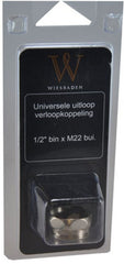 uitloop koppeling 1/2'' bin x M22 bui