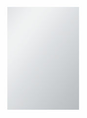 Frameless rectangular mirror 57 x 40 x 0.5 cm