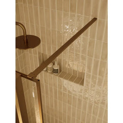 Riho Define inloopdouche - met/zonder decopaneel - mat koper/verouderd ijzer