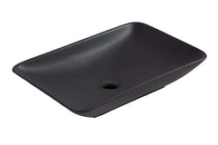 KarÃ© Opzetwastafel Wiesbaden 58x36x11,5 cm Mat Zwart