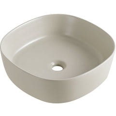 Wiesbaden Sofia waskom - rond - 44 x 44 x 13,5 cm - keramiek - beige