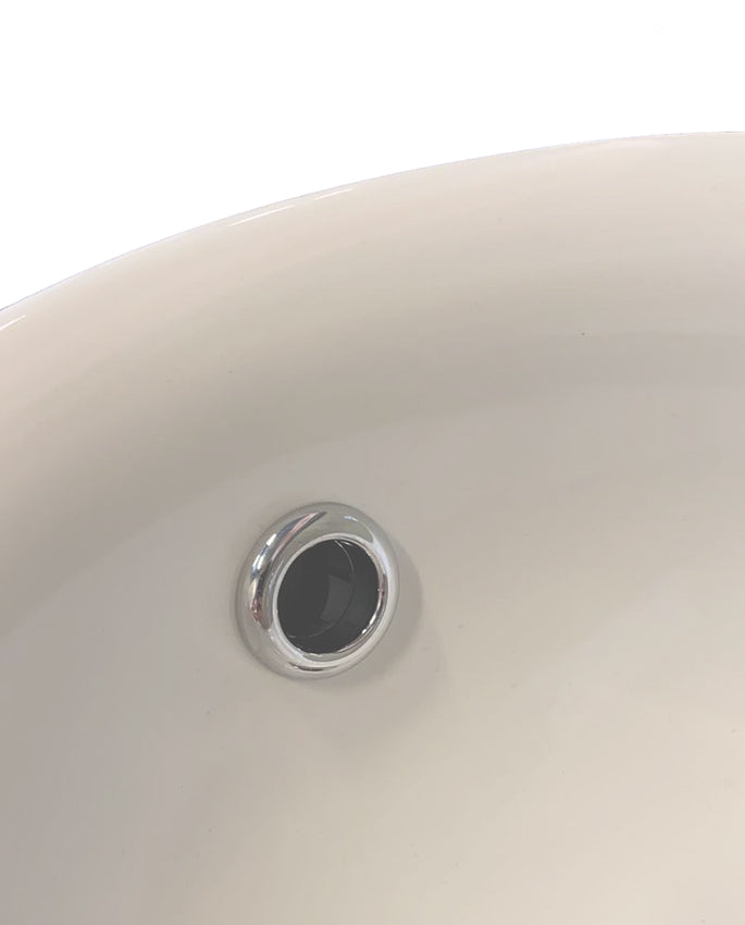 Porta corner basin 35 x 35 x 14.5 cm glossy white