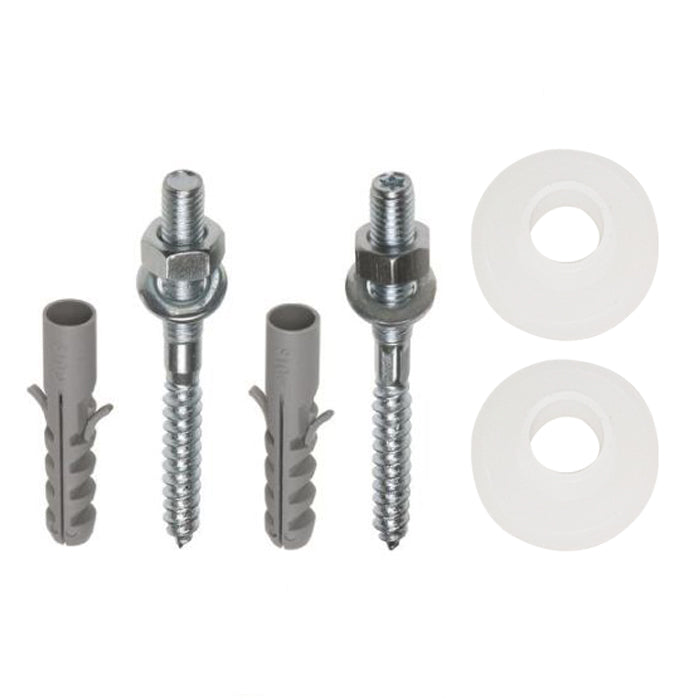 Lag bolt set for fountain 2 pieces 6 x 80 mm
