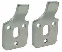 set of 1/2 fixing hooks for washbasin