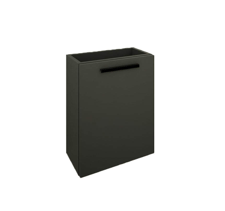 Marmaris vanity unit 40 cm matt black