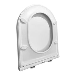 Flatline toilet seat softclose and quick release matt white