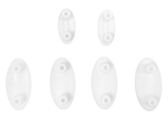 Complete set of buffers for toilet seat type 2