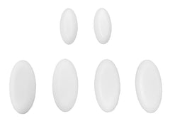 Complete set of buffers for toilet seat type 2