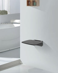 Serva shower fold-down seat black