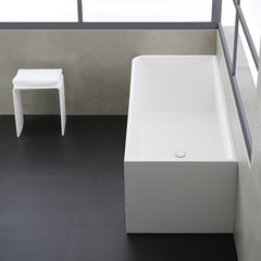 StoneArt Vrijstaand Badkuip BS-534 - wit mat - 156x70
