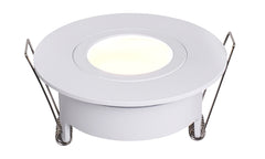 Spotz Recessed Downlight Single Dimmable IP65 Matt White