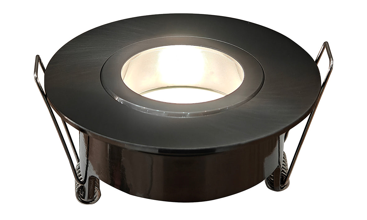 Wiesbaden Spotz inbouwspot - enkel dimbaar - IP65 - gunmetal