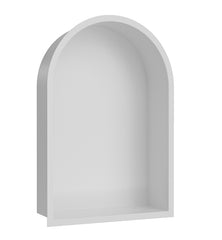 Demis built-in niche oval 30 x 45 x 10 cm matt white