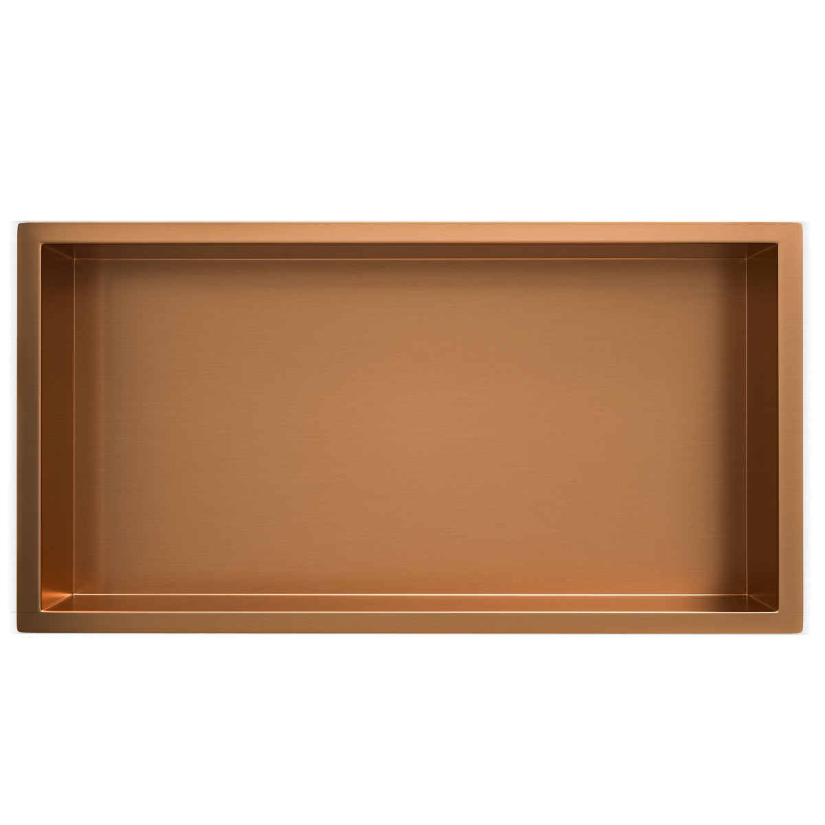 Demis built-in niche 30 x 60 x 10 cm brushed bronze copper PVD