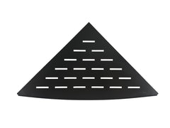 InWall hoekplanchet 29 x 29 cm mat zwart