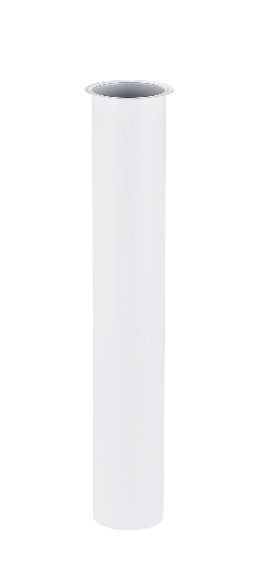 UniMatch siphon extension pipe 20 cm with collar matte white