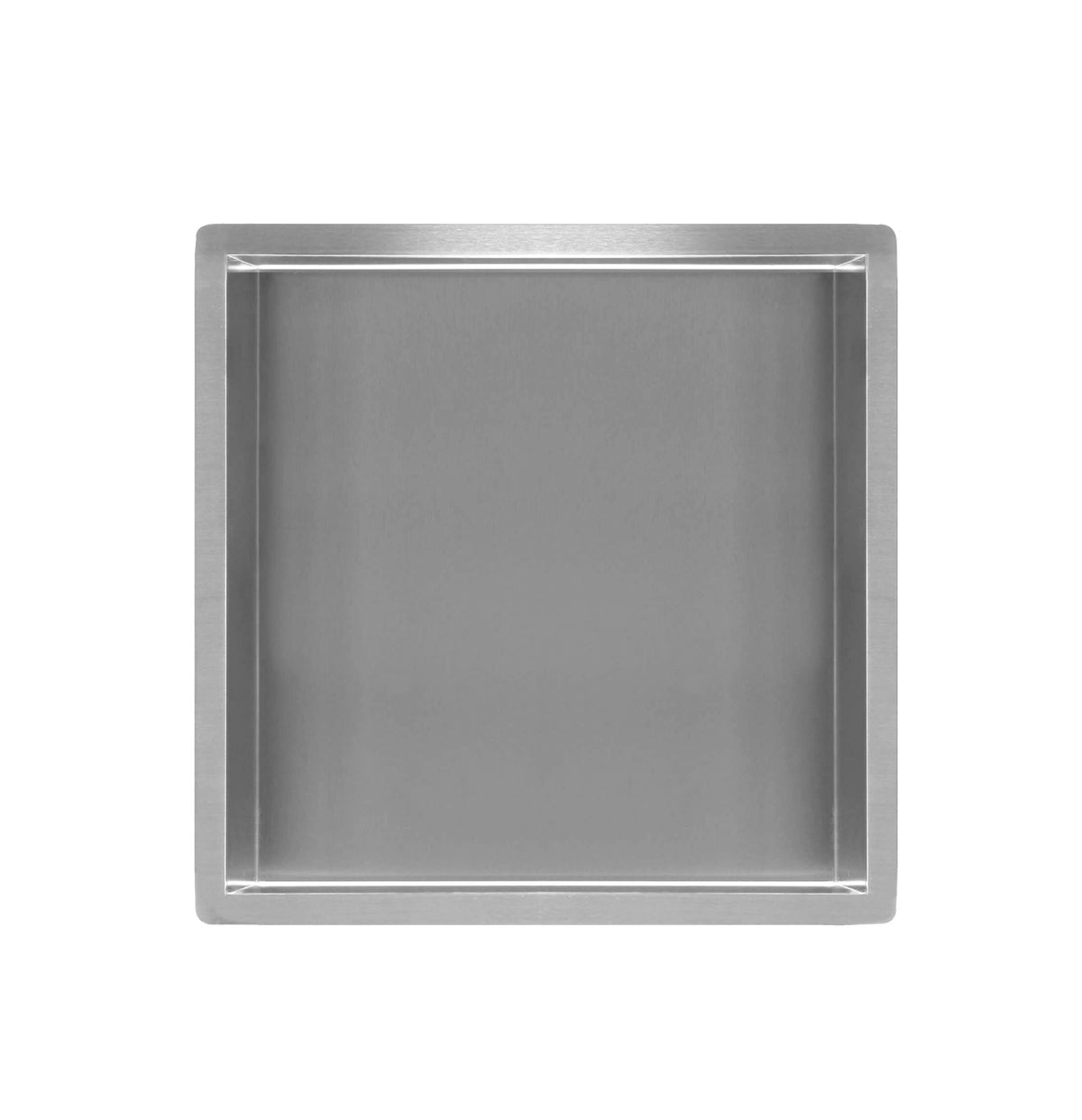 Demis inbouwnis 30 x 30 x 10 cm RVS