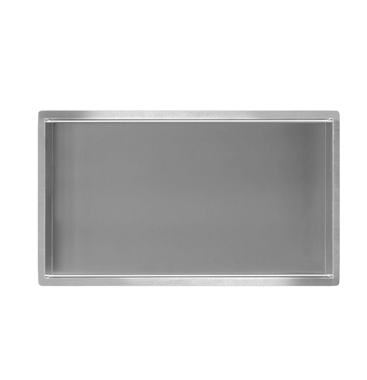Demis built-in niche 30 x 60 x 10 cm stainless steel