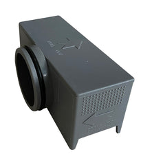 Plastic waste trap for shower drain - new design