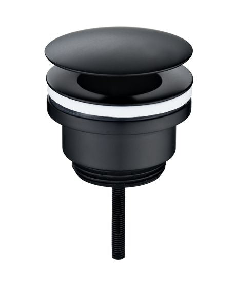 UniMatch open afvoerplug 5/4'' mat zwart