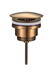 UniMatch open afvoerplug 5/4'' geborsteld brons koper PVD