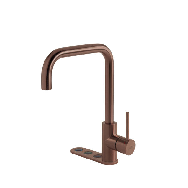 Selsiuz Unlimited 5-in-1 kokend water kraan haaks Copper/Koper Titanium | Combi extra boiler