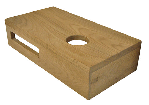 Eiken Planchet Fonteinplank Wiesbaden 40X21X10 Cm Rechts