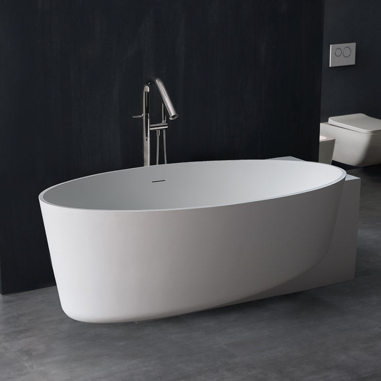 StoneArt Vrijstaand Badkuip BS-550 - wit glanzend - 170x93