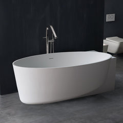 StoneArt Vrijstaand Badkuip BS-550 - wit glanzend - 170x93