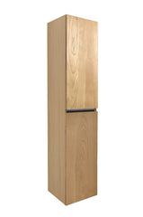 Vision OAK column cabinet with 2 doors 160x35x35
