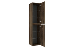 Alvara kolomkast 160x35x35 cm donker eiken