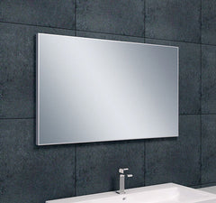 Serra spiegel rechthoek met lijst 100 x 60 x 2,1 cm aluminium