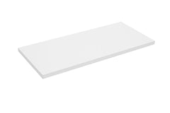 Alvara topblad 80x46 cm mat wit