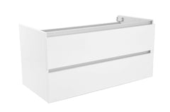 Vision onderkast met 2 laden 100 x 46 cm glans wit